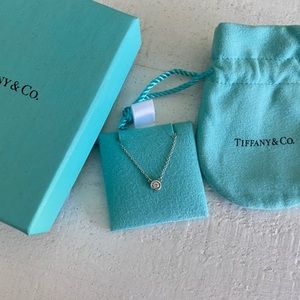 Tiffany & Co Diamond Pendant - 16 inches